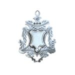Edwardian Sterling Silver Watch Fob – Birmingham, England, 1902