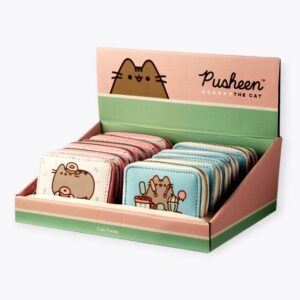 Pusheen the Cat Ladies Coin Purse (white or blue)